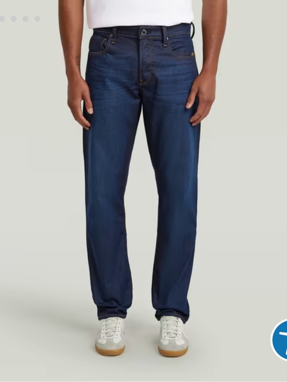 G-Star 3301 Jeans Relaxed Straight Jeans in Dark Navy
